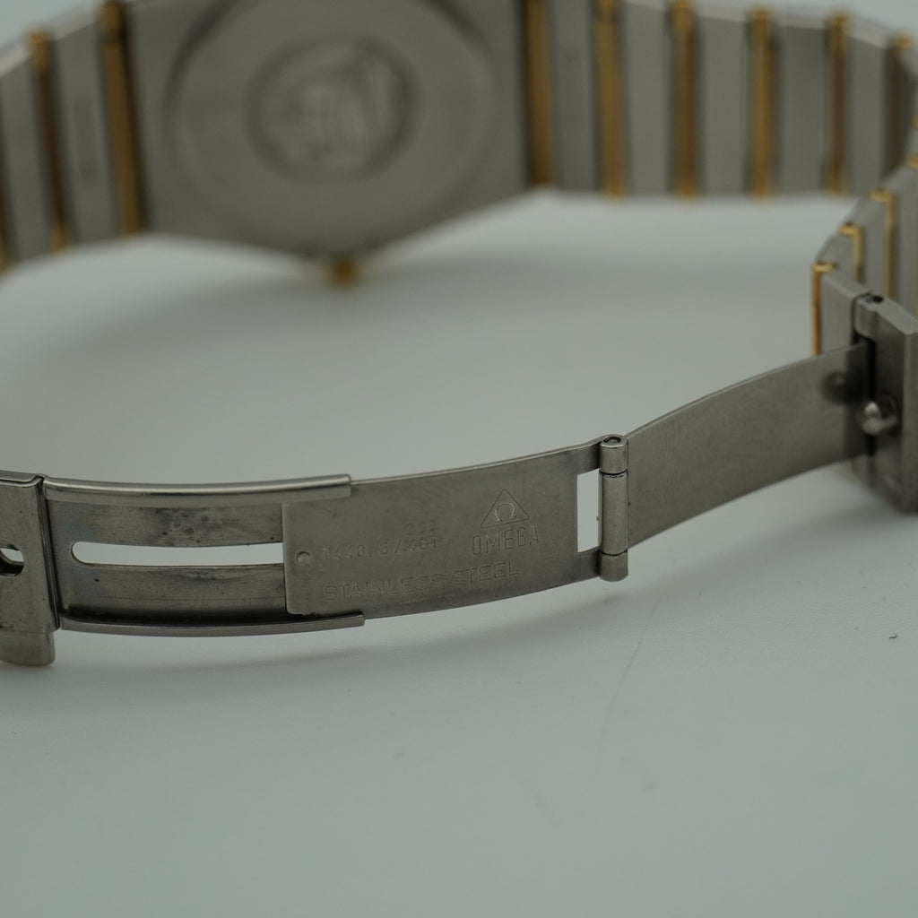 Omega Constellation "Manhattan" 18K Stahl/Gold