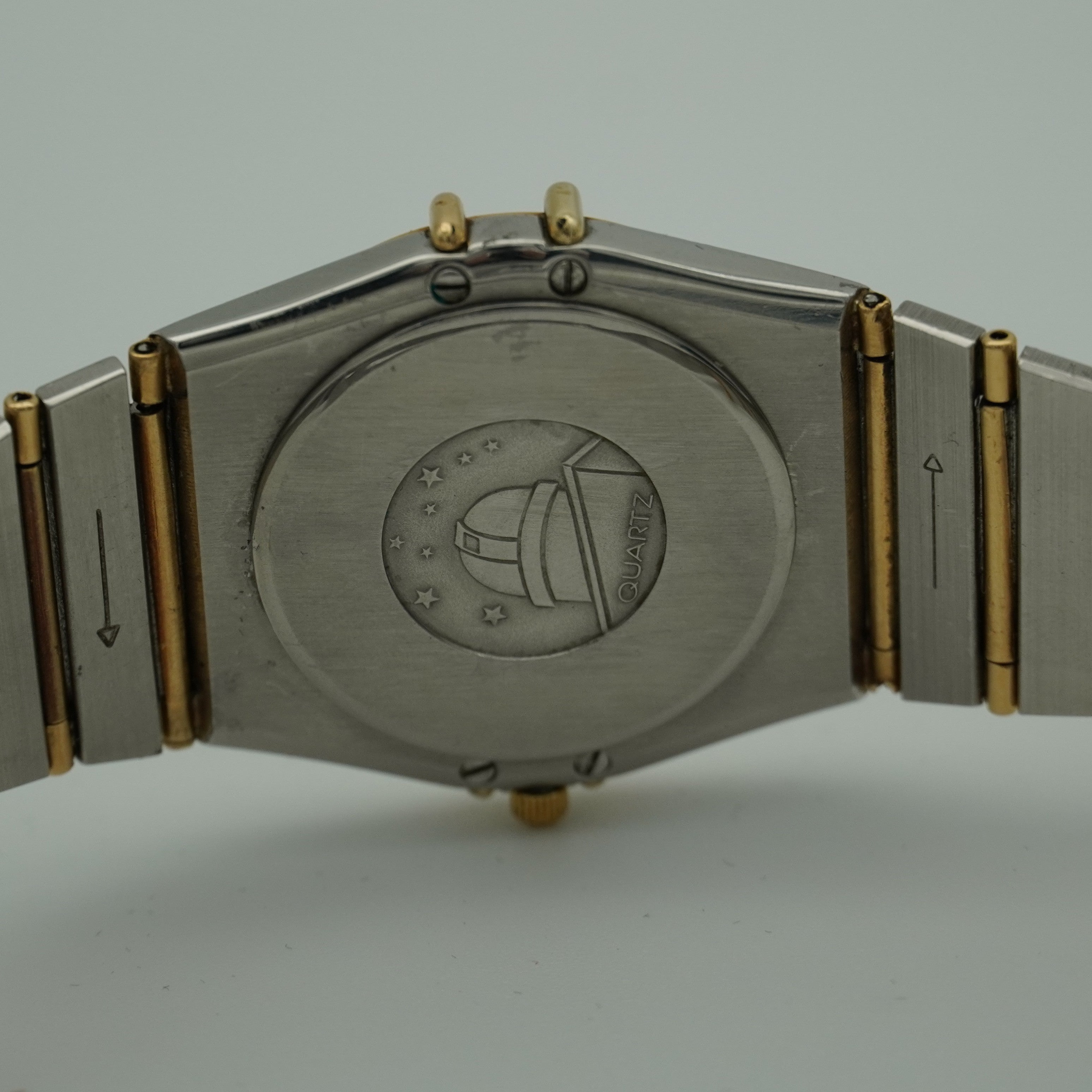 Omega Constellation "Manhattan" 18K Stahl/Gold