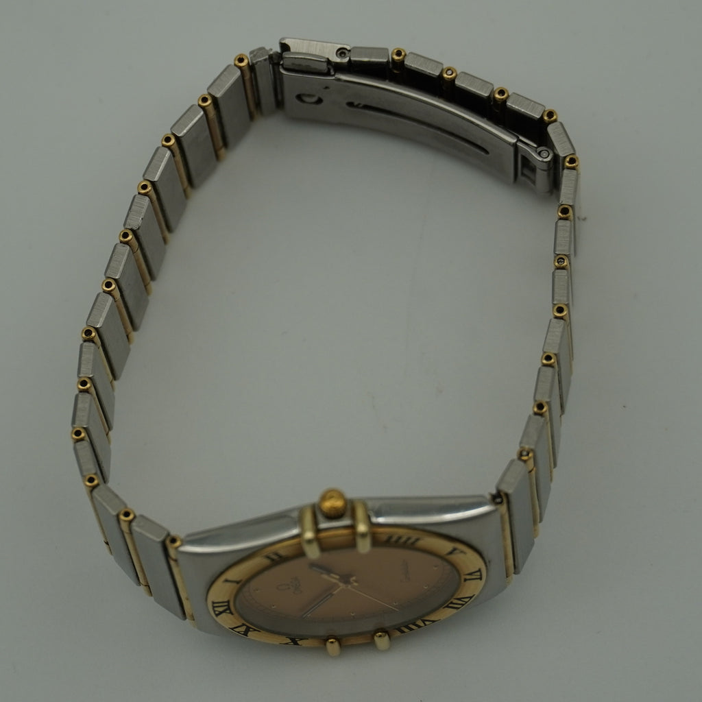 Omega Constellation "Manhattan" 18K Stahl/Gold