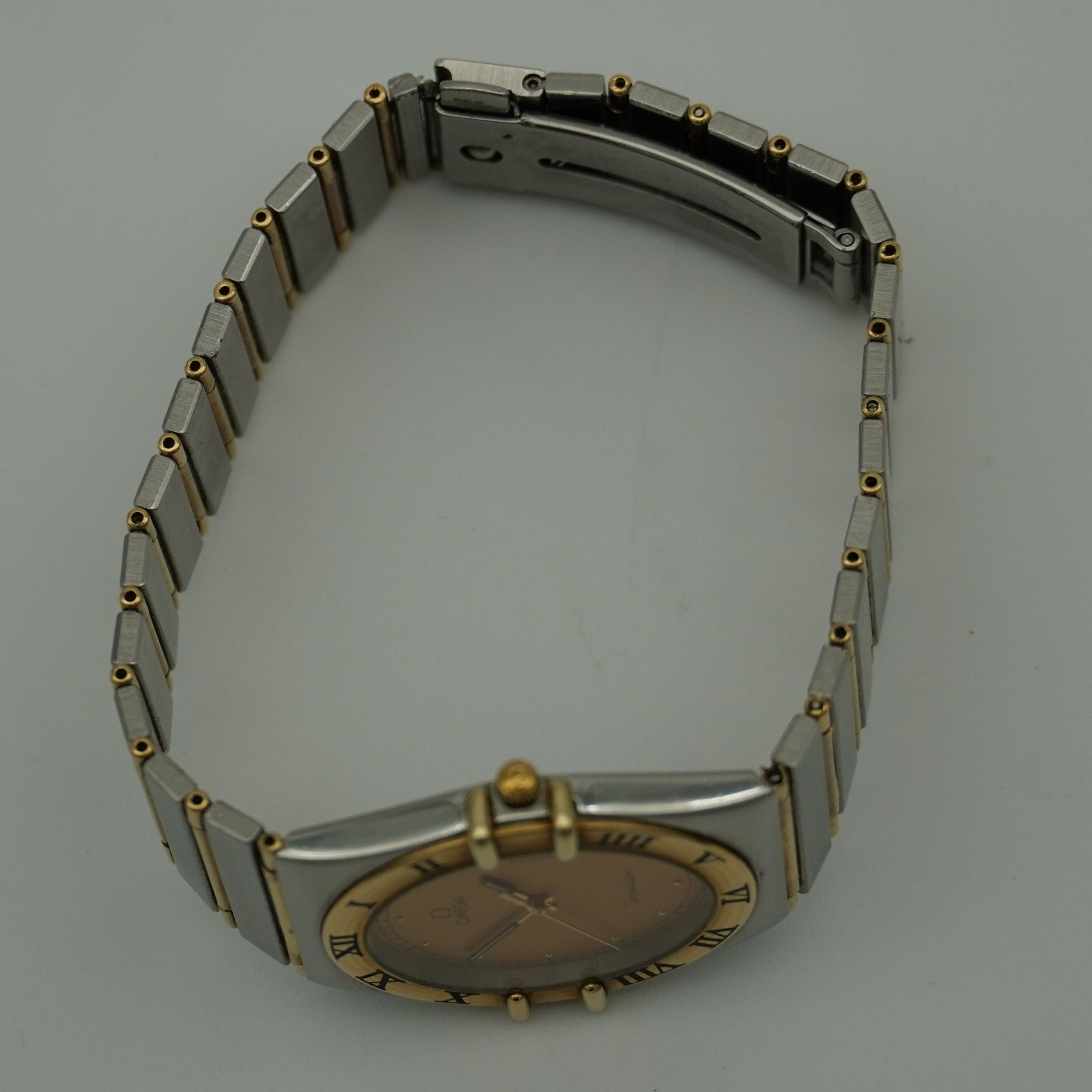 Omega Constellation "Manhattan" 18K Stahl/Gold