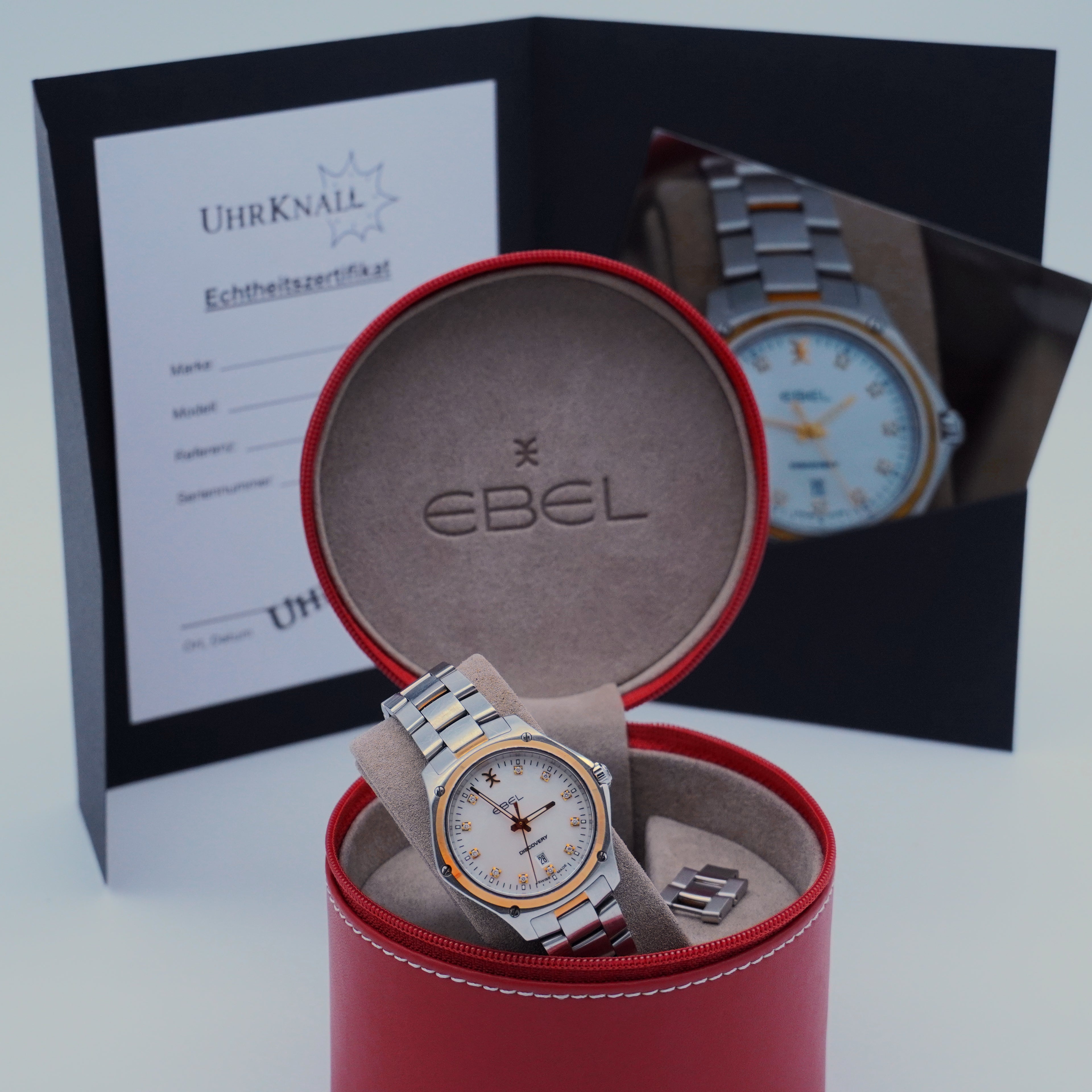Ebel Discovery Stahl/Gold