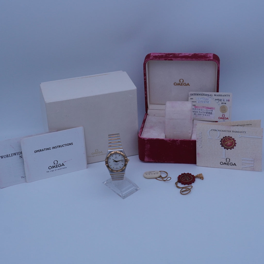 Omega Constellation 18K Stahl/Gold