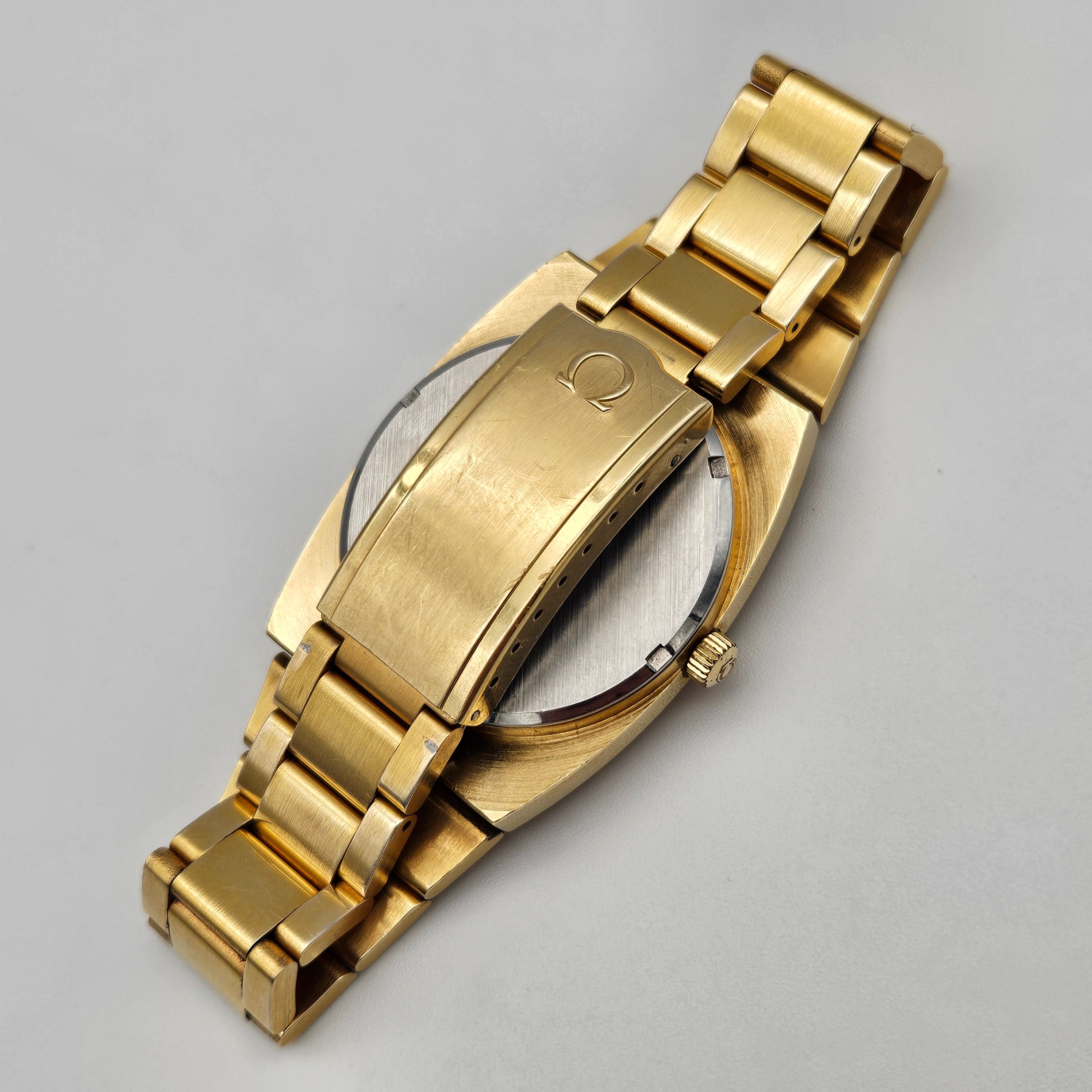 Vintage Omega Genève Gold 36mm 1970er